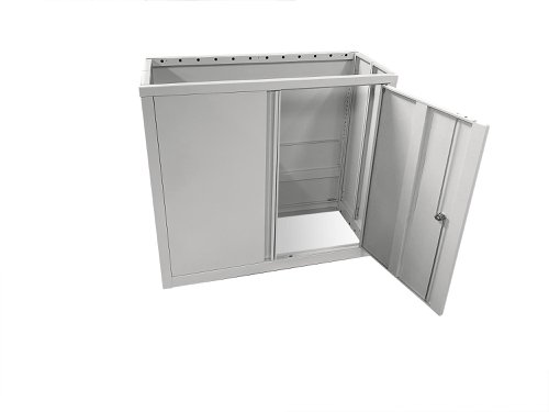 Phoenix SCF Series 2 Door 1 Shelf Steel Storage Cupboard With Electronic Lock Grey - SCF0891GGE