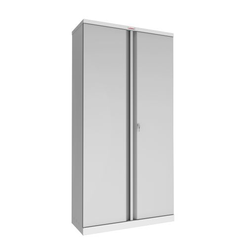 34388PH - Phoenix SCL Series 2 Door 4 Shelf Steel Storage Cupboard in Grey with Key Lock SCL1891GGK