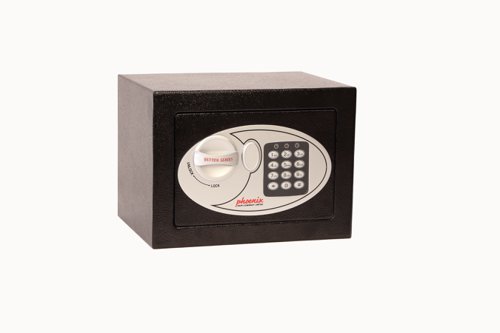 Phoenix Compact Home Office Security Safe Electronic Lock Black SS0721E