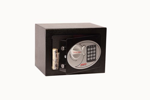 Phoenix Black Compact Home and Office Security Safe Size 1 Electric Lock SS0721E PN10236