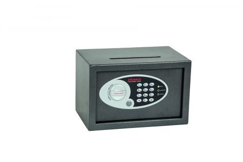 Phoenix Vela Deposit Home & Office SS0801ED Size 1 Security Safe with Electronic Lock