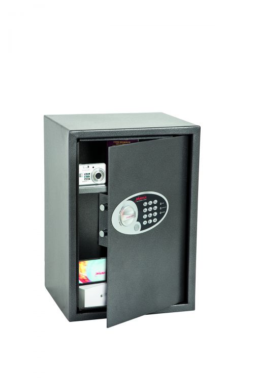 Phoenix Vela Home and Office Size 4 Security Safe Electronic Lock Graphite Grey SS0804E