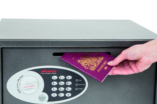 Phoenix SS0991KD Under Counter Note Deposit Safe with Key Locks