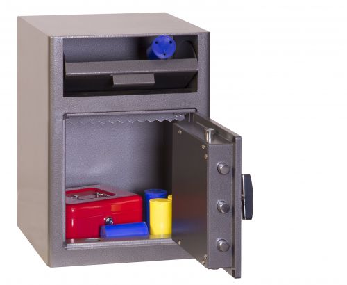 58318PH | THE PHOENIX CASHIER DEPSOIT is a front loading security and deposit safe for 24 hour cash management. 