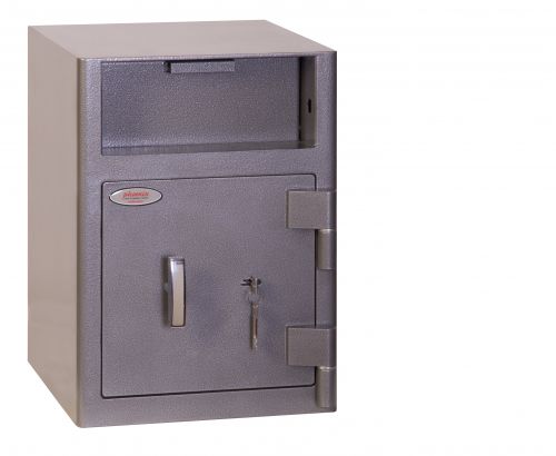 Phoenix Cash Deposit Size 1 Security Safe Key Lock Graphite Grey SS0996KD 58297PH