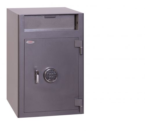 Phoenix Cash Deposit Size 3 Security Safe Electronic Lock Graphite Grey SS0998ED Phoenix