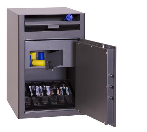 Phoenix Cash Deposit SS0998FD Size 3 Security Safe with Fingerprint Lock Cash Safes SS0998FD
