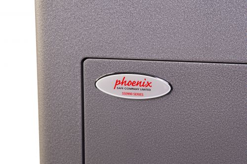 Phoenix Cash Deposit Size 3 Security Safe Key Lock Graphite Grey SS0998KD