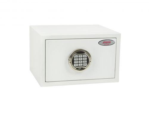 Phoenix Fortress Size 1 S2 Security Safe Electronic Lock White SS1181E Phoenix