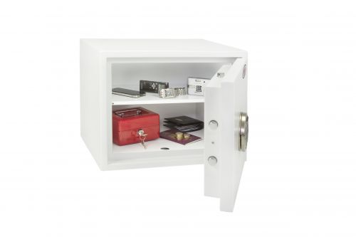 Phoenix Fortress Size 2 S2 Security Safe Electronic Lock White SS1182E