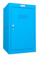 Phoenix CL Series CL0644BBK Size 3 Cube Locker in Blue with Key Lock