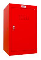Phoenix CL Series CL0644RRK Size 3 Cube Locker in Red with Key Lock