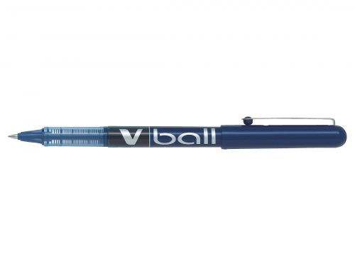 Pilot V-Ball Rollerball Pen Needle Fine Blue (Pack of 12) BLVB5-03