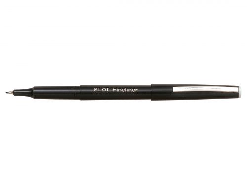 Pilot Medium Point Fineliner Pen Black 4902505085949/SA [Pack 12]