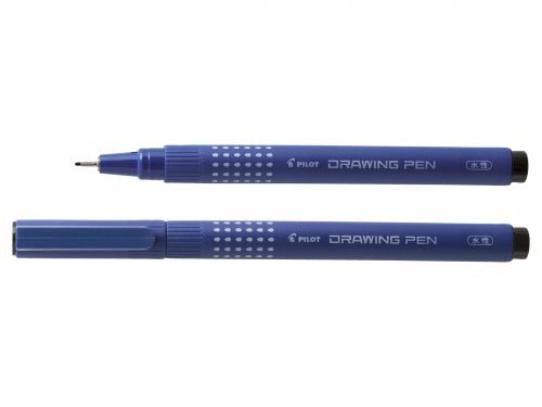 Pilot 03 Drawing Pen 0.4mm Black (Pack of 12) DR0301