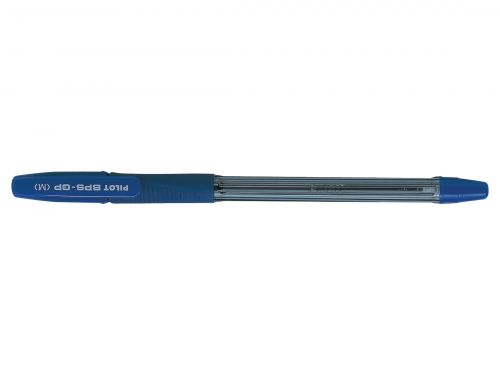 Pilot BPS GP Grip Ballpoint Pen 1.0mm Tip 0.31mm Line Blue (Pack 12) - 4902505142819/SA Pilot Pen