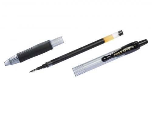 Pilot G-207 Retractable Gel Rollerball Pen 0.7mm Tip 0.39mm Line Violet (Pack 12) - 41101208 Ballpoint & Rollerball Pens 31830PT