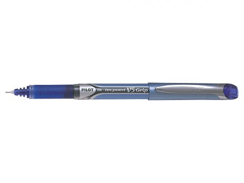 Pilot V5 Grip Liquid Ink Rollerball 0.3mm Blue (Pack of 12) 1021012003