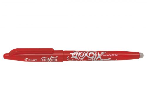 Pilot FriXion Erasable Gel Rollerball Pen Medium 0.7mm BL-FR7 Red [Pack 12]