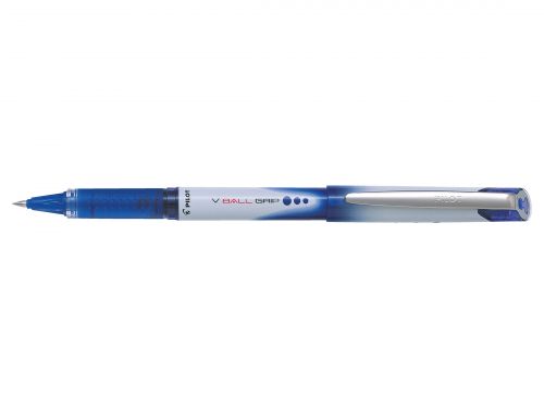 Pilot V Ball Grip 05 Liquid Ink Rollerball Pen Fine Blue 4902505322846 [Pack 12]