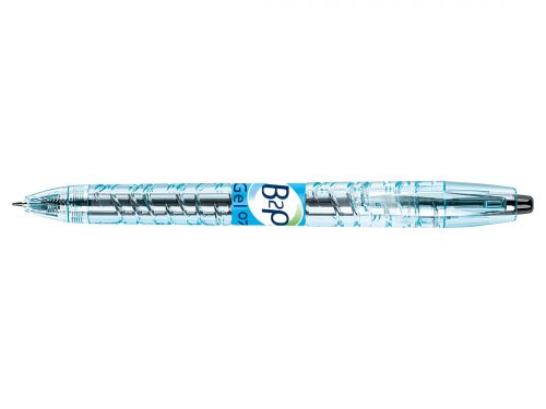 Pilot Begreen B2P Rollerball Pen Recycled Retractable 0.7mm Tip 0.35mm Line Black Ref 054101001 [Pack 10]