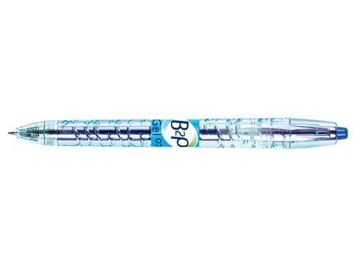 Pilot Bottle 2 Pen Rollerball Pen 0.7mm Blue BL-B2P-7-BG [Box 10]