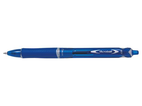 Pilot Acroball Retractable Ballpoint Pen Blue 78% Recycled Material Ballpoint & Rollerball Pens PE4614