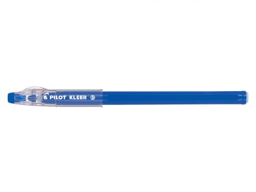 Pilot Kleer Erasable Ballpoint Pen 0.7mm Tip 0.35mm Line Blue (Pack 12)