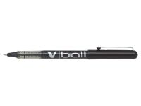 Pilot V-Ball VB5 Rollerball Pen Fine 0.5mm Tip 0.3mm Line Black Ref BLVB501 [Pack 12]