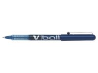 Pilot V-Ball VB5 Rollerball Pen Fine 0.5mm Tip 0.3mm Line Blue Ref BLVB5L [Pack 12]