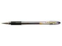 Pilot G-107 Grip Gel Rollerball Pen Fine 0.7mm Tip 0.39mm Line Black Ref BLGPG10701 [Pack 12]