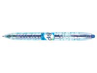 Pilot Begreen B2P Retractable Gel Rollerball Pen Recycled 0.7mm Tip 0.39mm Line Blue (Pack 10) - 54101003