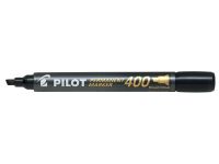 Pilot 400 Permanent Marker Chisel Tip 4mm Line Black (Pack 15 + 5 Free) - 3131910504061