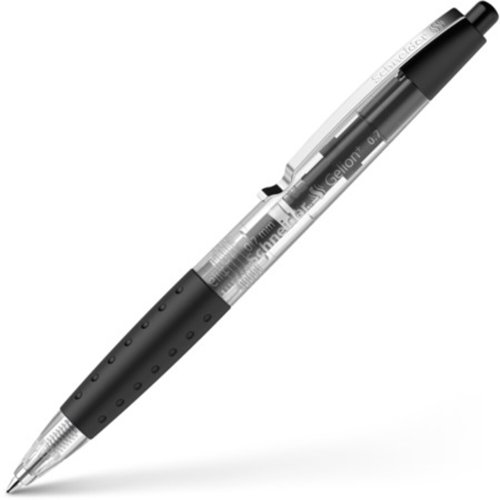 Schneider Gelion Retractable Gel Pen, Black