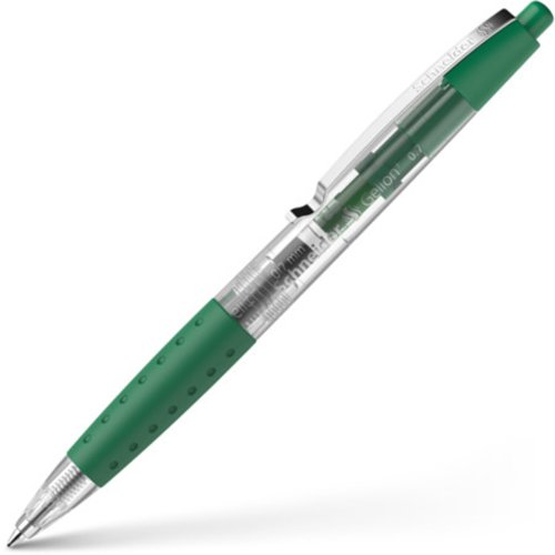 Schneider Gelion Retractable Gel Pen, Green