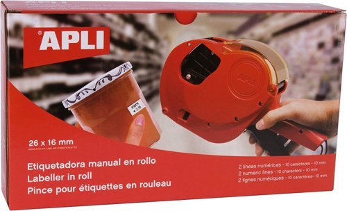 APLI 2 Line Pricing Labeller 10 Characters, 