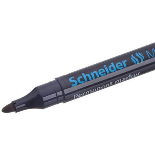 Schneider Maxx 130 - Bullet tip, Cap Off, Permanent Marker, Black, Recycled Barrel - 113001 - 113001
