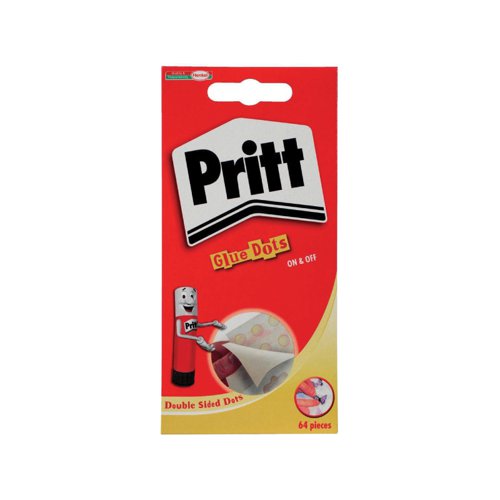 Pritt Glue Dots Removable 64pk Hang Card - 1444965