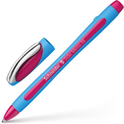 Schneider Slider Memo XB Ballpen Pink, CO2 Neutral Production