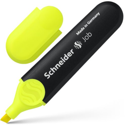 Schneider  Job Highlighters Red Dot Style, Chisel Tip Yellow -1505