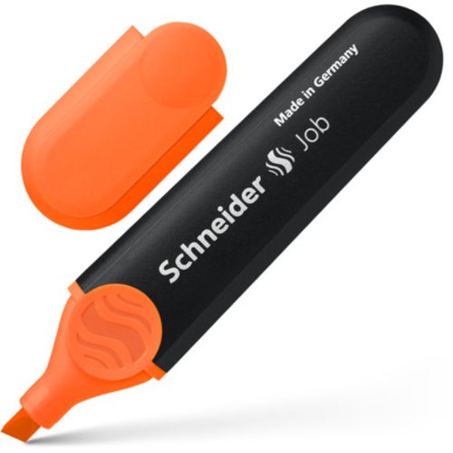 Schneider  Job Highlighters Red Dot Style, Chisel Tip Orange -1506