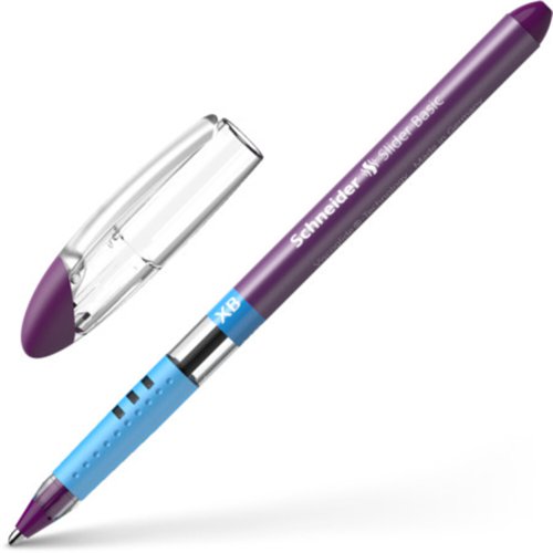 Schneider Slider Basic XB Tip  Ballpen Purple, CO2 Neutral Production