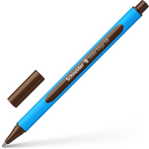 Schneider Slider Edge XB Ballpen Brown, CO2 Neutral Production, Pack 10