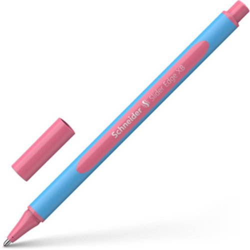 Schneider Slider Edge Pastel XB Ballpen, CO2 Neutral Production, Flamingo