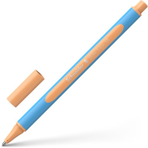 Schneider Slider Edge Pastel XB Ballpen, CO2 Neutral Production, Peach