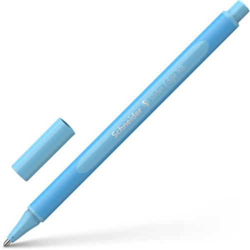 Schneider Slider Edge Pastel XB Ballpen, CO2 Neutral Production, Baby Blue