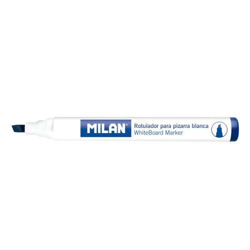Milan Whiteboard Marker Chisel Tip - Blue ( Box 12 ) - 16528121