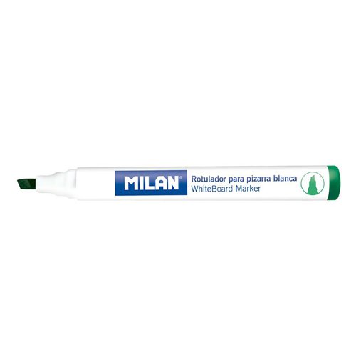 Milan Whiteboard Marker Chisel Tip - Green ( Box 12 ) - 16528124