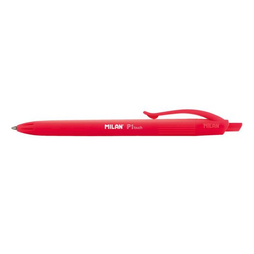 Milan P1 Touch Longlife Ballpens - Red  (box 25) - 176512925
