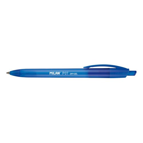 Milan Dry-Gel Smoothwriter Ball Point Pen - Blue (Box 25 ) - 176540125